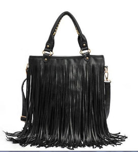 Street Western Punk Tassel Shoulder Bag