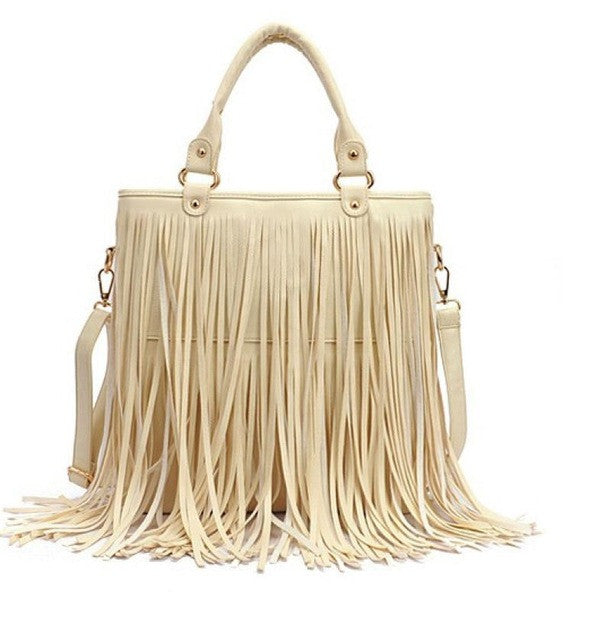 Street Western Punk Tassel Shoulder Bag