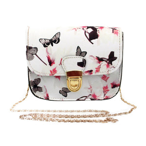Butterfly Flower Handbag
